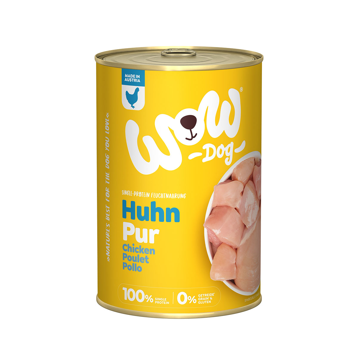 WOW Dog Huhn Pur