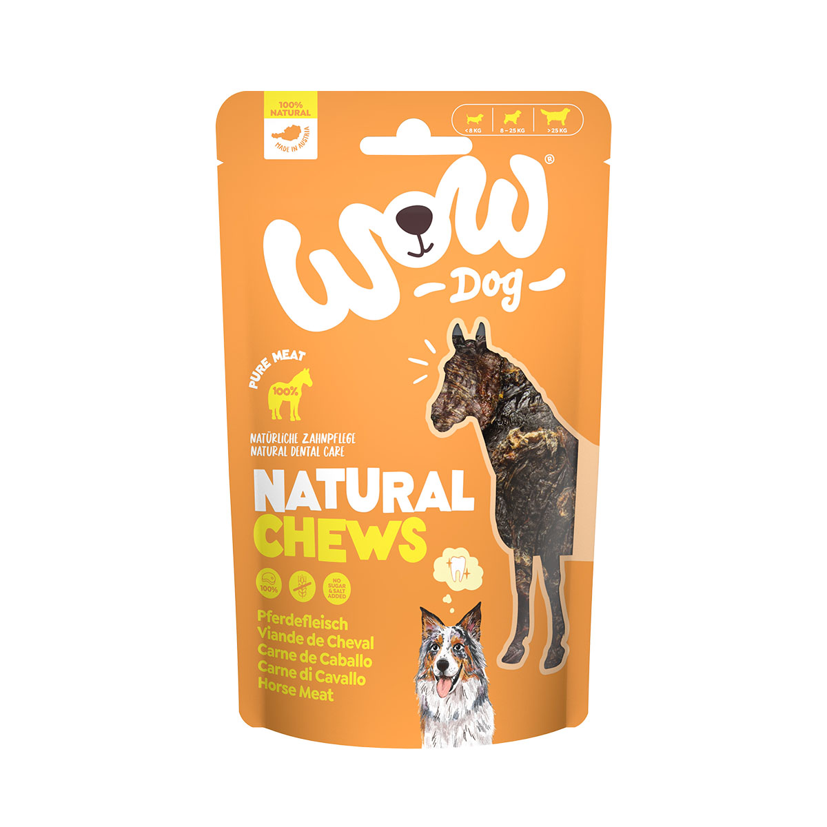 WOW Pferdefleisch getrocknet 250g