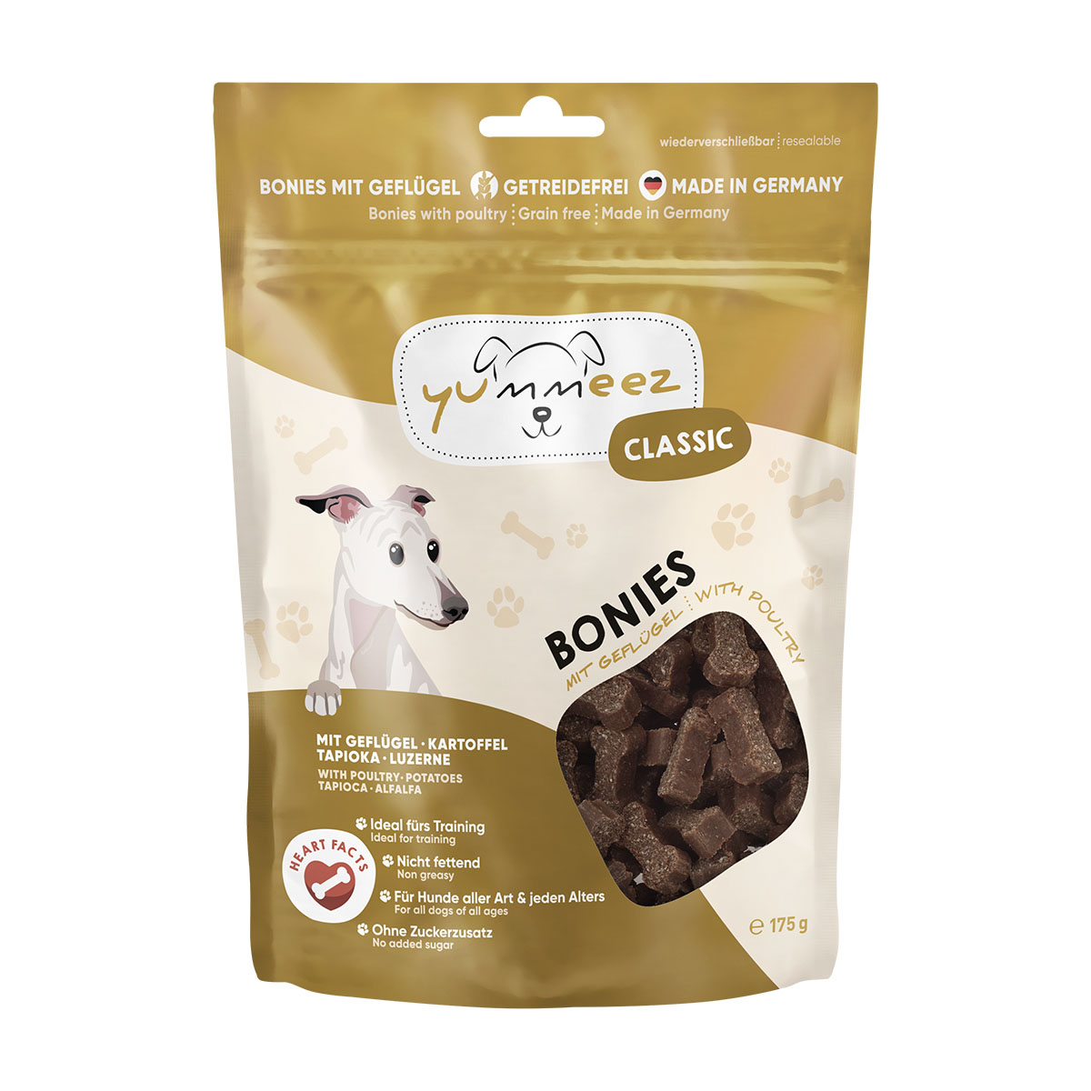 yummeez CLASSIC BONIES Geflügel 175g