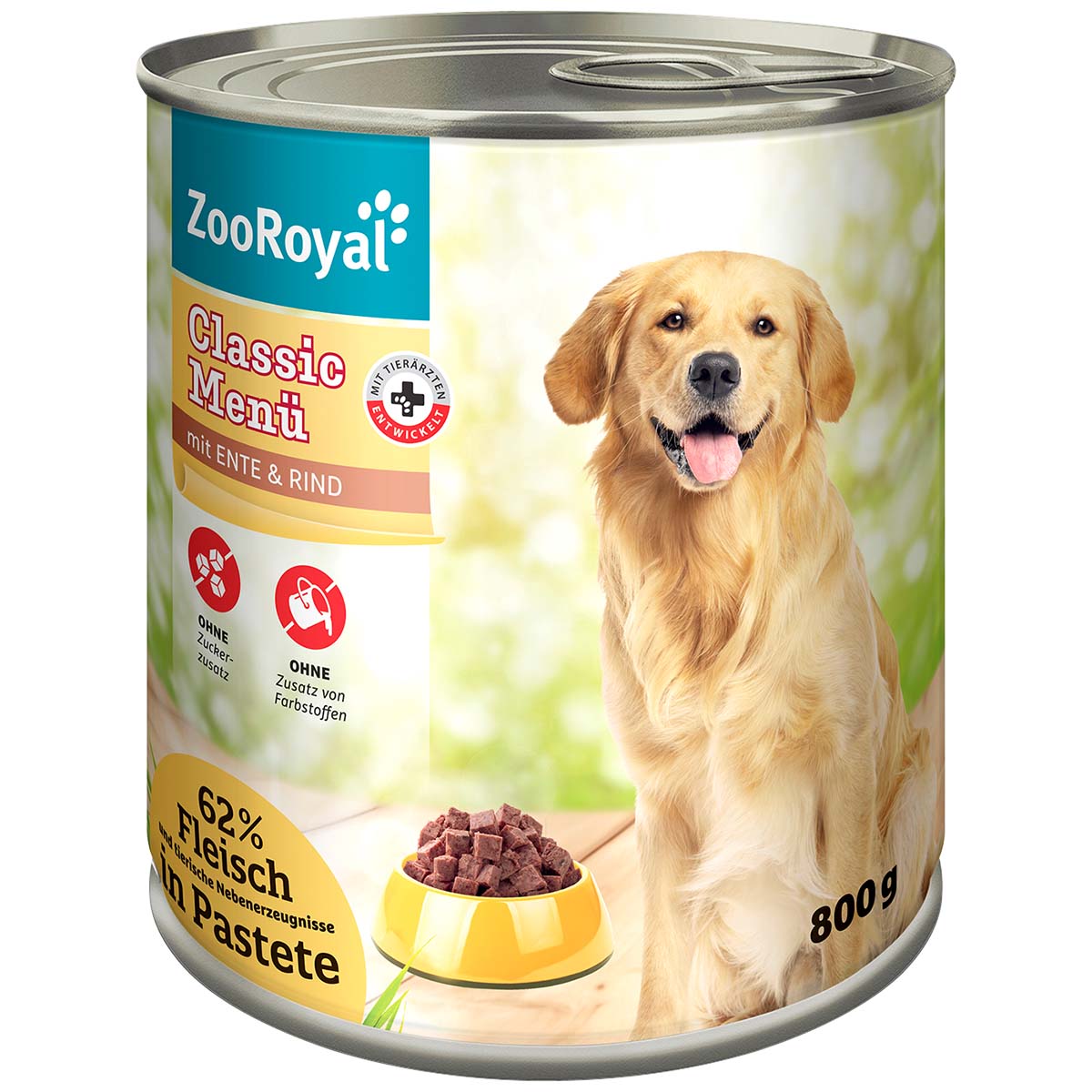 ZooRoyal Classic Menü mit Ente und Rind